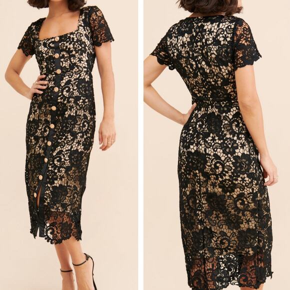 Rachel Parcell Lace Midi Dress - Picture 4 of 11